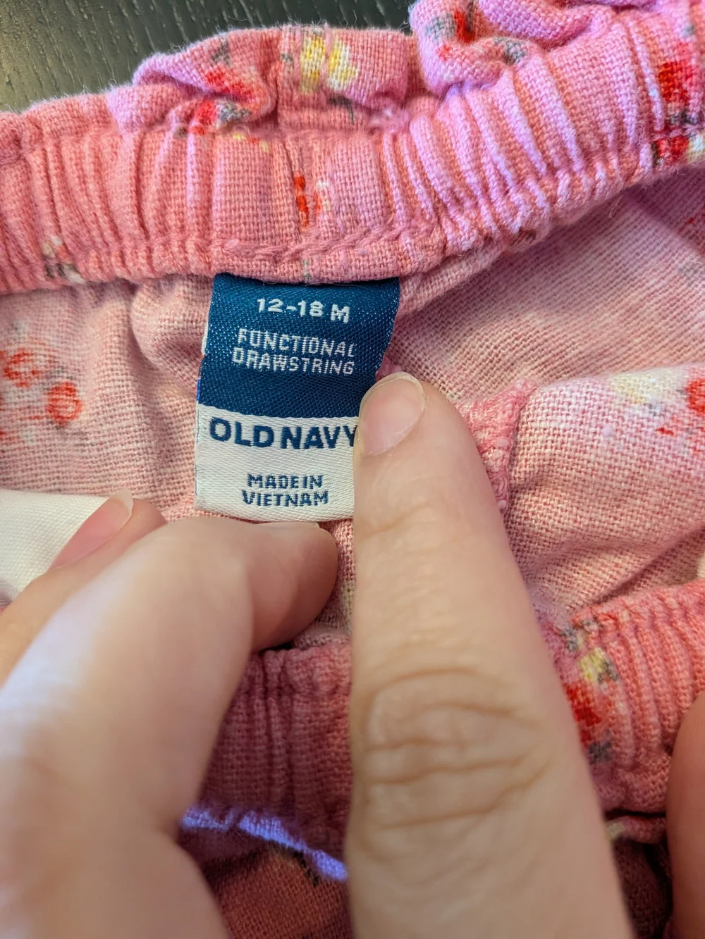 Old Navy soft pink